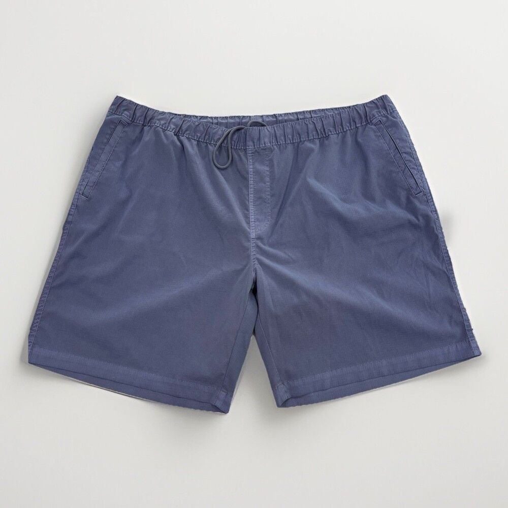 Peter Millar Shorts Mens Size 3XL Dock Elastic Waist Shorts Blue 8” Inseam